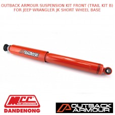 OUTBACK ARMOUR SUSPENSION KIT FRONT (TRAIL KIT B) WRANGLER JK SHORT WHEEL BASE